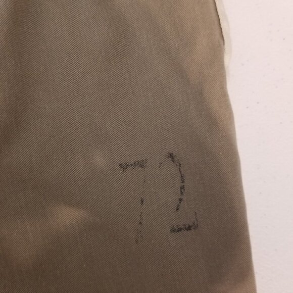 Op Vintage Twill Pull On Pants Women's large Drawstring Green Khaki - Picture 5 of 10